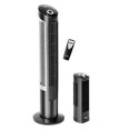 thumbnail image 1 of Seville Classics UltraSlimline Tower Fan Combo Pack, Black, 1 of 7