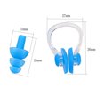 thumbnail image 3 of Silicona Natación Tapones para los oídos Juegos de clips de nariz Impermeable MABOTO Enchufe de oído, 3 of 7