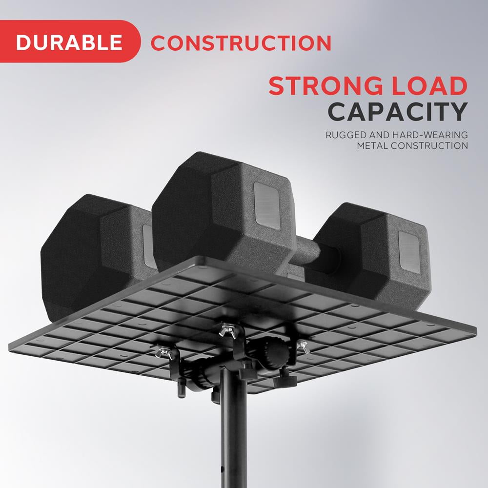 Universal Laptop Device Stand - Height Adjustable Tripod Mount (For Laptop, Notebook, Mixer, DJ Equipment)