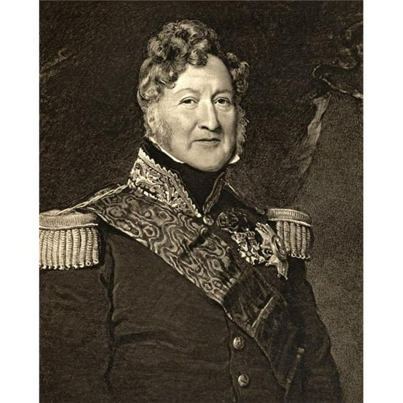 Posterazzi Louis Philippe, 1773-1850 Duke of Orleans, Duke of Chartres, King of The French In 1841 1830-1848 From The Book The Letters of Queen Victoria 1844-1853 Vol Iipublished 1907