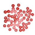 thumbnail image 1 of Sonducket 100x Protable Number Number 1-100 Hotel Keys Warehouse for Dormitory Ropa, zapatos y accesorios Miscelánea palabra roja+blanca, 1 of 1