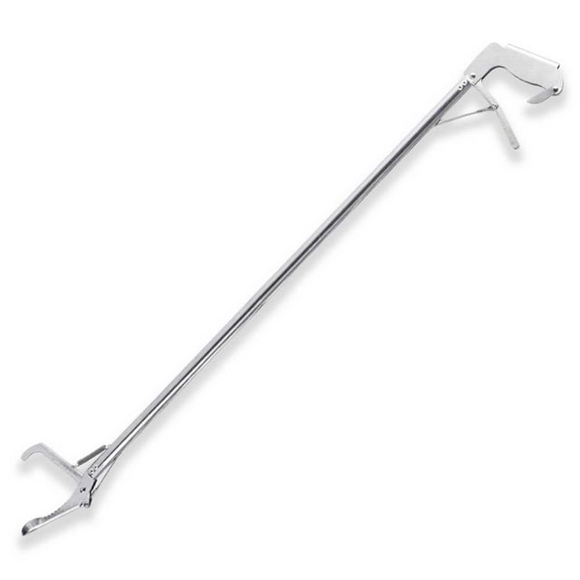 tamizeot Pinces Serpent en Acier Inoxydable Robustes Facilement Ajustables pour Protection Pince à Ordures Attrapeur Double Face Anti-Dérapant Type 1
