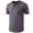 Gray, variant on Yoodem Mens Shirts Men's T-shirts Fashion Men's Baggy Solid Short Sleeve Button O-neck T Shirts Tops Blouses Shirts for Men Black L