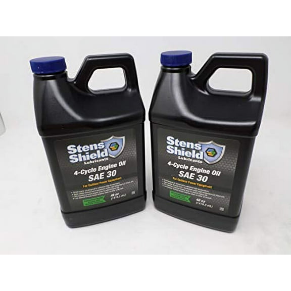 Stens Shield 770-032 48oz Bottle SAE 10W-30 4-Cycle Engine Oil (2-Pack)