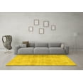 thumbnail image 3 of Ahgly Company Indoor Rectangle Persian Yellow Traditional Area Rugs, 2' x 4', 3 of 4