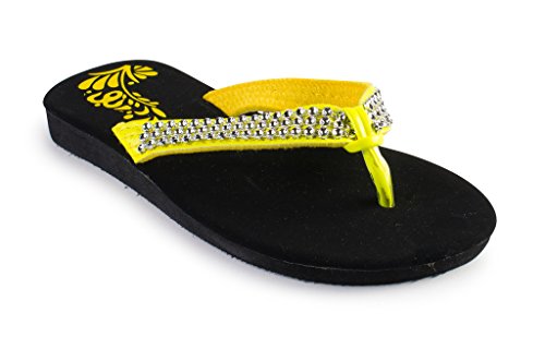 diamond studded flip flops