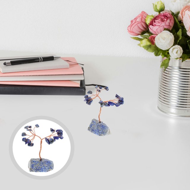 unbranded Árbol Feng Shui De Piedra Natural Lápiz Para Escritorio Y