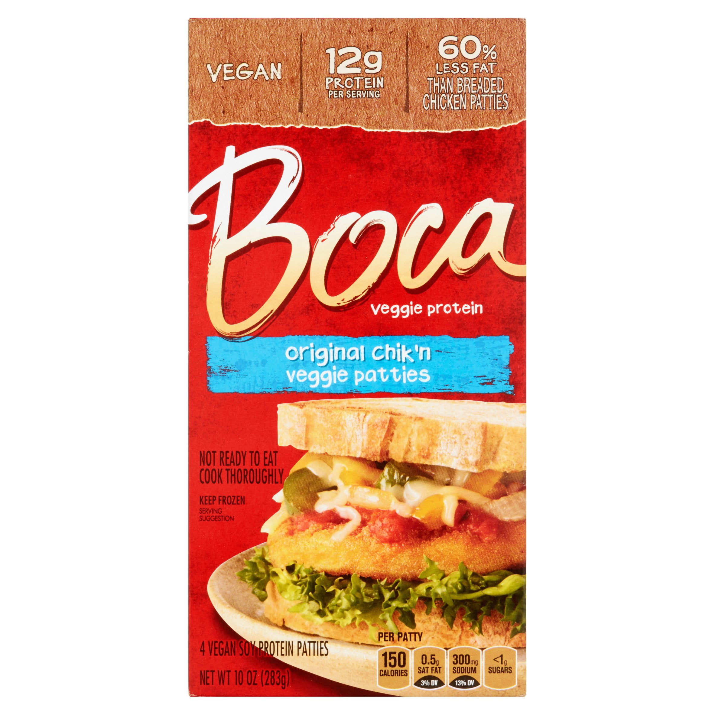 boca chicken patty review