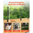 thumbnail image 2 of VEVOR Fence Post Extender 8 Packs 23.8 in Surface Mounted Fence Height Extension Arms, 2 of 9