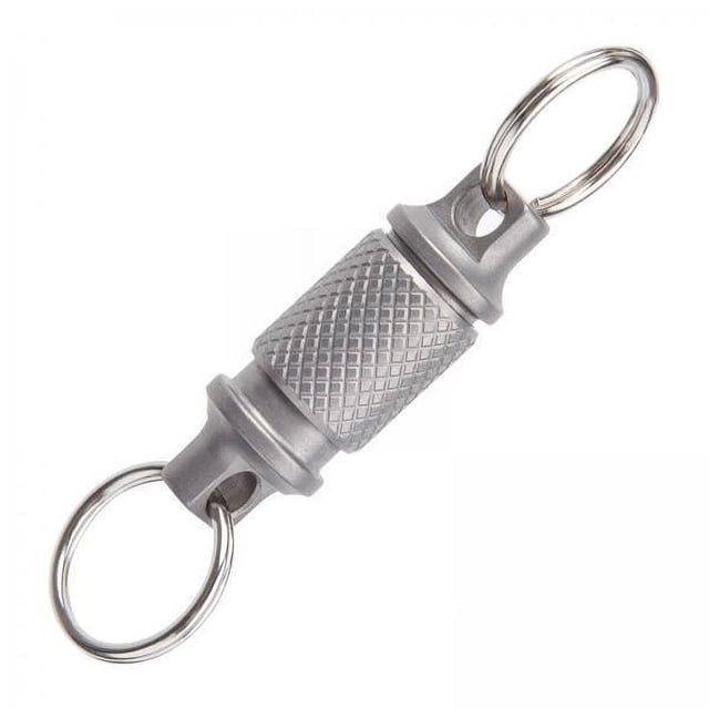 2 Llaveros De Aleación De Titanio, Clip Para Llavero Para Herramientas Al Aire Libre, Cinturón Unisex Sunnimix Llavero giratorio