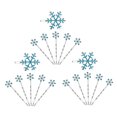 thumbnail image 4 of CATIEBYE 18 Pcs Barrettes en Alliage pour Femmes en Couleur Bleue à la Mode, 4 of 8