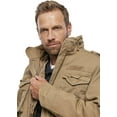 thumbnail image 3 of Big & Tall Brandit M65 Premium Field Jacket (Camel / Beige 3XL) - Outdoors Military Jacket, 3 of 5