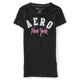 thumbnail image 2 of Camiseta adornada con purpurina Aeropostale Aero New York para mujer negro XS, 2 of 2