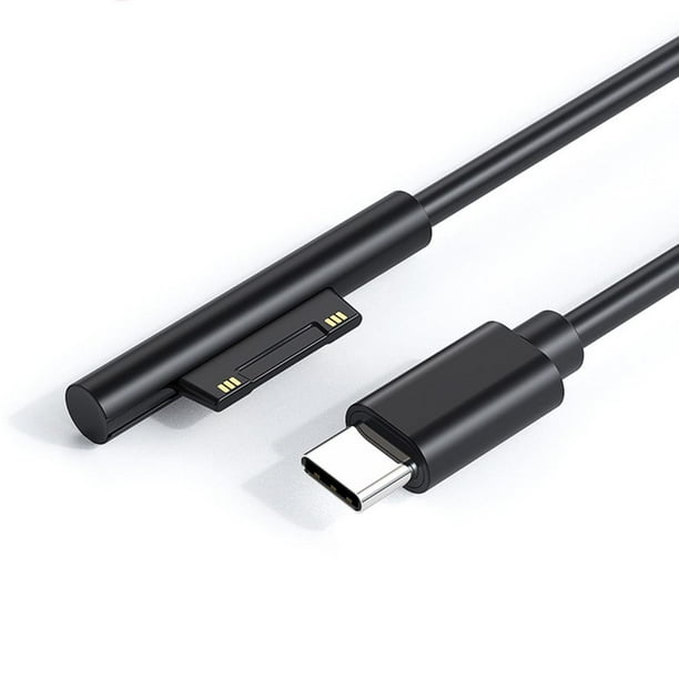 Cable de cargador rápido PD de fuente de alimentación USB C para Microsoft Surface Pro 7 6 5 4 WDOplteas Para estrenar