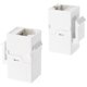 thumbnail image 2 of Ethernet Keystone Coupler, 60Pack Cat6 RJ45 Keystone Jack Inline Female Connectors, 2 of 5