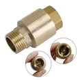 thumbnail image 2 of Brass Check Valve G1/2" M To F Thread Non-Return Backflow Prevention, 2 of 13