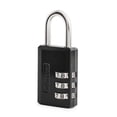 thumbnail image 1 of Candado negro con combinación de 3 dígitos Lock Master Lock 647D, 1 of 6