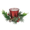 thumbnail image 2 of Exquisitos portavelas de Navidad artesanía corona de cristal de Navidad corona Wdftyju de Adviento de Navidad candelabro adorno para mesa de comedor, 2 of 4