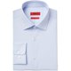 thumbnail image 1 of Hugo Boss Mabel Solid Button Up Camisa de vestir para hombre, azul, cuello de 16 pulgadas, manga de 32 a 33 pulgadas Hugo Boss Botones al frente, 1 of 1