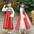 Girls Dresses Kids Fairy Guzheng For Long Sleeves Style Performance buy-vantaty-63-sheets-realistic-black-rose-peony-flower-temporary