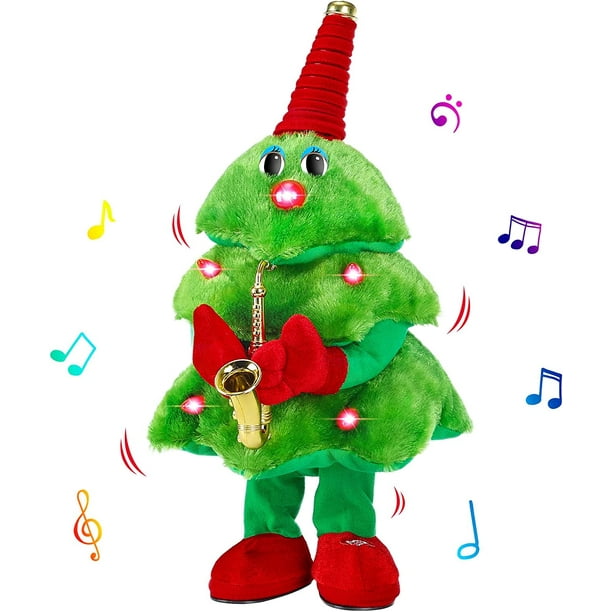 Dancing Plush Christmas Tree