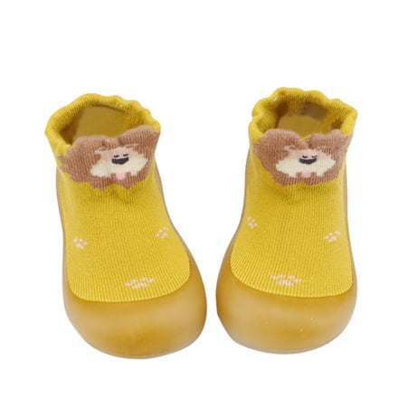 

wofedyo baby essentials Shoes Toddler Indoor Walkers Baby Cute Animals First Casual Socks Elastic Baby Shoes baby socks