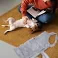 thumbnail image 1 of TEHAUX Porte-Chat avec Flanelle Confort Gris Peluche Lot de 1, 1 of 6