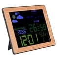 thumbnail image 3 of Wireless Weather Forecast Color Screen Alarm Clock Indoor Outdoor Sound Control Clock, 3 of 8