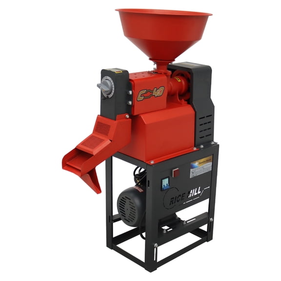 Household Commercial Rice Mill Peeling and Crushing Machine 220V
