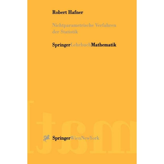 Nichtparametrische Verfahren Der Statistik, (Paperback)