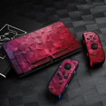 thumbnail image 3 of POBUDS Switch Skin | Sticker Wrap Vinyl Decal | Set Compatible with Nintendo Switch ( Switch OLED Model, Fabric), 3 of 5