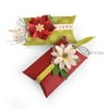 Sizzix Thinlits Die Set 7PK Box Pillow & Poinsettias by Jen Long