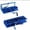 blue, variant on Lypsnake 2026 Graduation Gift Box, GRAD Letter Shaped Fillable Cardboard Box with Clear Lid & Ribbon, Perfect for Graduation Party Decor Candy Treat Display Graduation Keepsake Storage
