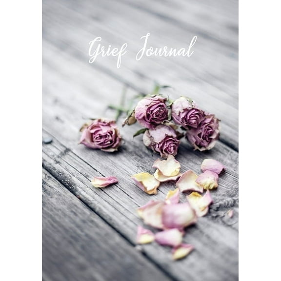 Grief Journal: My Journey Through Grief - Grief Recovery Workbook with Prompts, (Paperback)