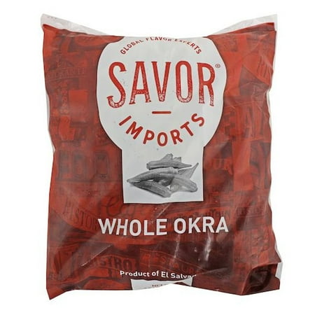 Savor Brands Whole Okra 2.5 Pound — 12 per case