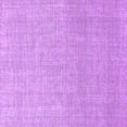 thumbnail image 1 of Ahgly Company Indoor Square Solid Purple Modern Area Rugs, 7' Square, 1 of 4