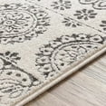 thumbnail image 6 of Mark&Day Area Rugs, 9x12 Tollebeek Traditional Charcoal Area Rug, White Beige Black Carpet for Living Room, Bedroom or Kitchen (8'10" x 12'), 6 of 7
