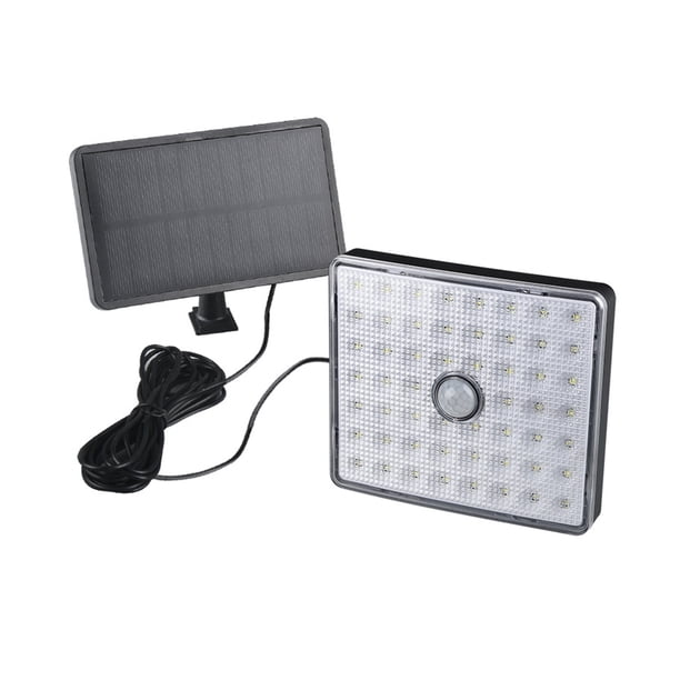 Lámpara solar al aire libre Bewildely ABS impermeable con sensor de movimiento