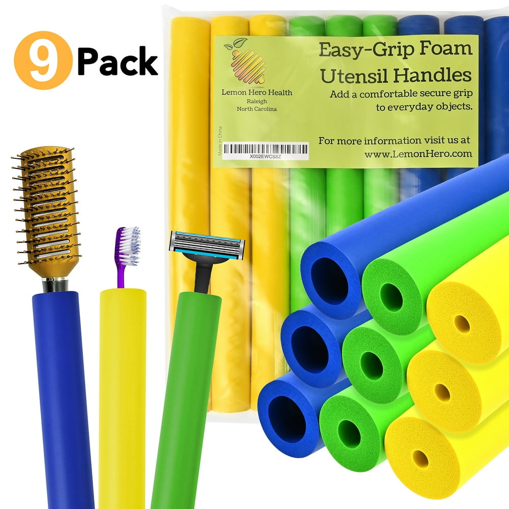 Foam Tubing Grips to Make Built up Utensils Handles for Arthritis. 9