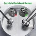 thumbnail image 5 of Immersion Blender Handheld Hand Blender 1100W, Trigger Variable Speed 5 in 1 Stick Blender, Emulsion Blender with Chopper, Whisk and Frother for Soup, Baby Food and Smoothies, 5 of 5