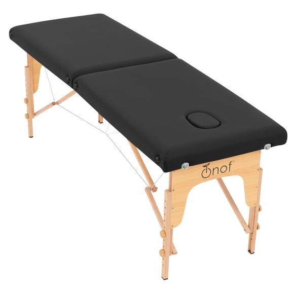 Cama Portatil para Masaje Onof Negro MB-002