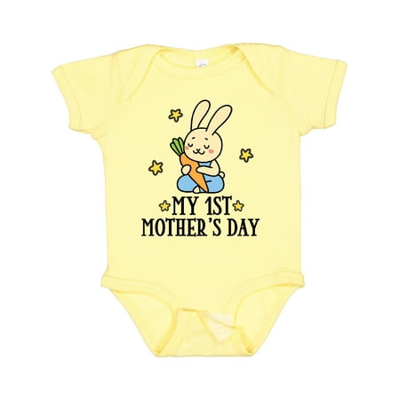 

Inktastic My 1st Mothers Day Outfit Boys Gift Baby Boy Bodysuit