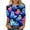 01 Multicolor11, variant on Fewfanhot Womens Blouses Casual 3/4 Sleeve T-Shirts Round Neck Tunic Tops Business Casual Outfits 2026 Fall Fashion Clothes
