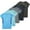 SET 4, variant on 5 Pack: Women's Dry Fit Tech Stretch Short-Sleeve Crew Neck Athletic T-Shirt (Available in Plus Size)