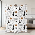 thumbnail image 6 of Halloween Fleece Blanket 51x39in Soft Flannel Throw for Couch Bed, Plush Cozy Blanket with Halloween Print, Lightweight Warm Decorations Gift by OVFUIZ, 6 of 8