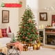 thumbnail image 1 of Árbol de Navidad artificial Costway 180 cm 590 puntas de ramas 240 luces LED color blanco cálido, 1 of 4