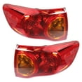 thumbnail image 2 of Driver and Passenger Side Rear Tail light Tail Lamp Assembly Replacement for 2009 2010 Toyota Corolla 8155002460 8156002460 TO2800175 TO2801175, 2 of 6
