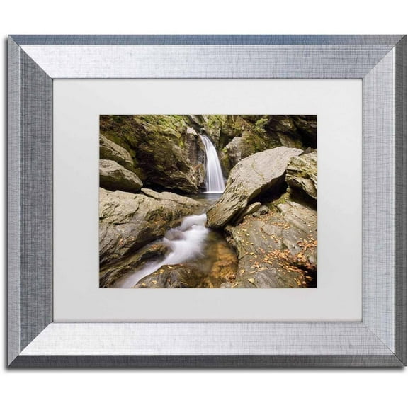Trademark Fine Art 'Over and Under' Canvas Art by Michael Blanchette Photography, White Matte, Silver Frame