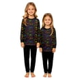 thumbnail image 2 of Halloween Family Matching Pajamas Set, Fall Sleepwear, Ghost & Pumpkin Printed Holiday Sleepwear, Soft Loungewear PJs Outfit, 2 of 5