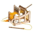 thumbnail image 1 of Kit de ter de para múltiples manualidades, tejido para niños, mini ter de juguete para tejer de DIY, de tejer hecha CUTICAT Máquina de tejer, 1 of 8